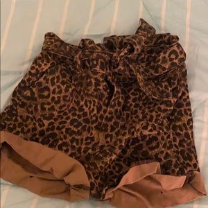 Size Small Cheetah Print shorts